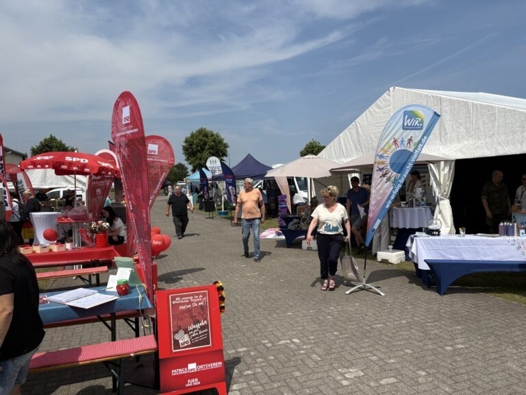 WIR-Stand auf der Leistungsschau in Torgelow
